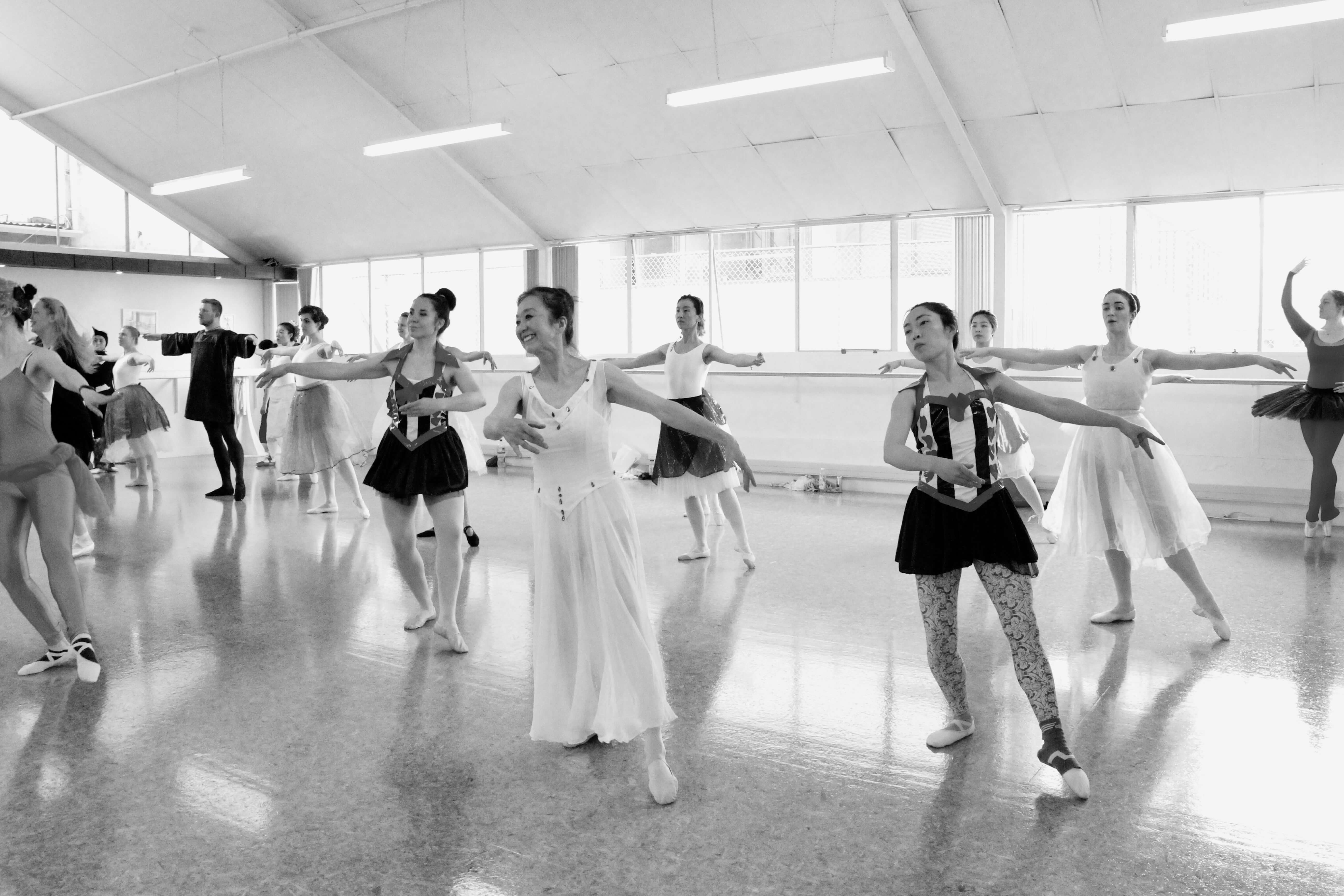 showcase ballet rehearsals